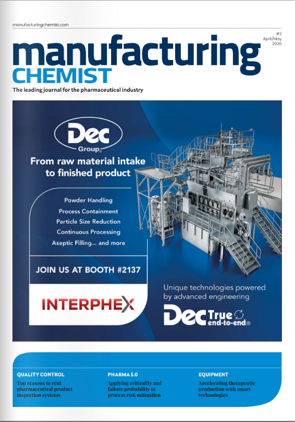 Manufacturing Chemist Magazine Cover