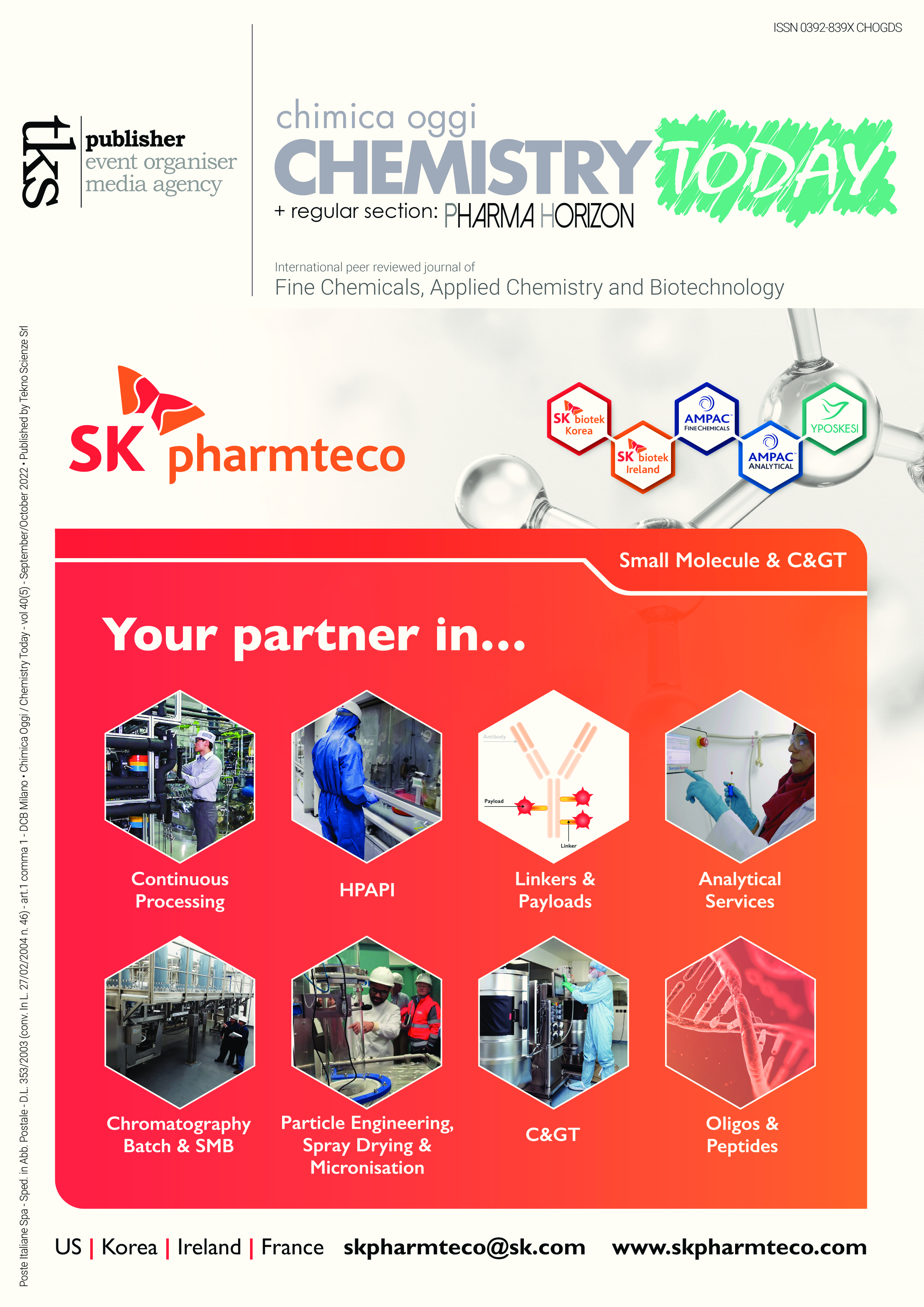 Panel discussion on HPAPIs - Chemistry Today September/October 2022
