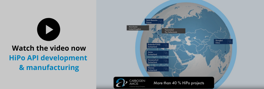 Customer Journey at CARBOGEN AMCIS – Episode 3: Highly Potent API Development and Manufacturing