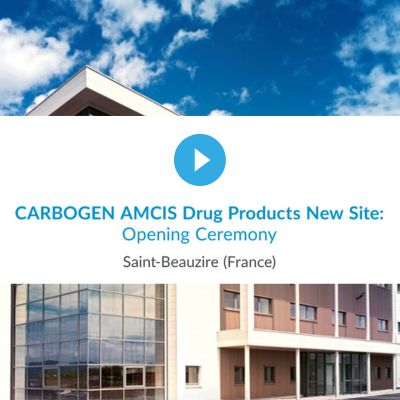 CARBOGEN AMCIS Drug Products New Site: Opening Ceremony video